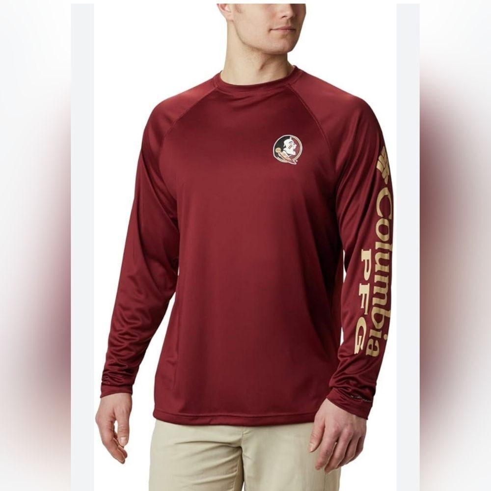 Columbia NCAA Florida State Seminoles size XL  long sleeves top shirt *